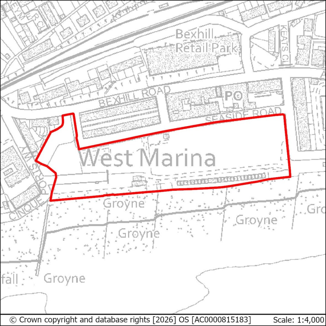 A thumbnail image of site Seaside Road, West St Leonards