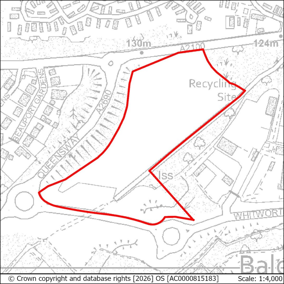 Thumbnail image of Land at the junction of Ridge West and Queensway